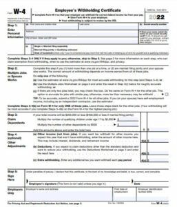 how to fill out w4